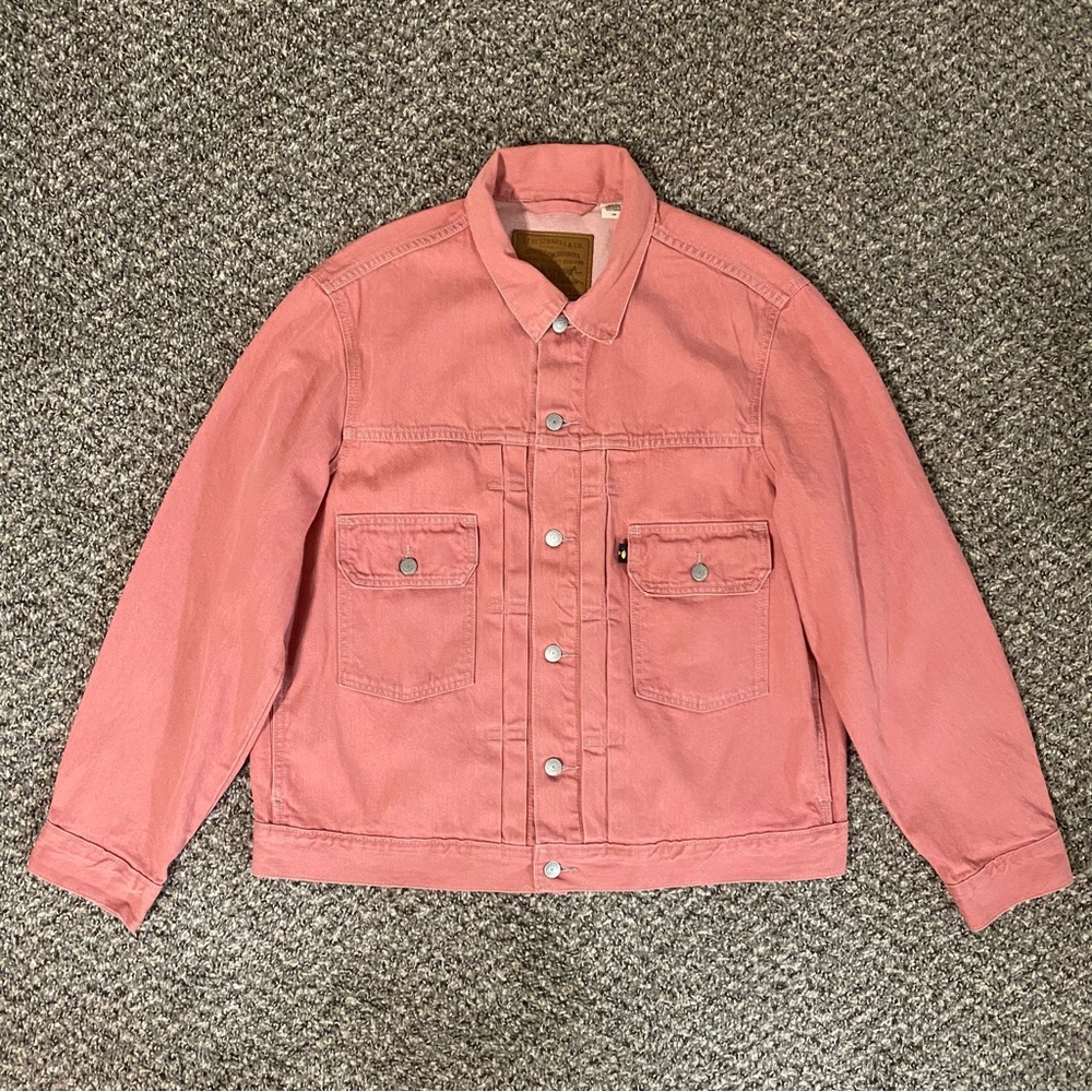 LEVI'S Men’s Premium Type 2 Denim Trucker Jacket
